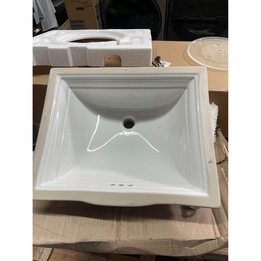 KOHLER
Memoirs 20 in. Vitreous China Undermount Bathroom Sink in White with Overflow Drain